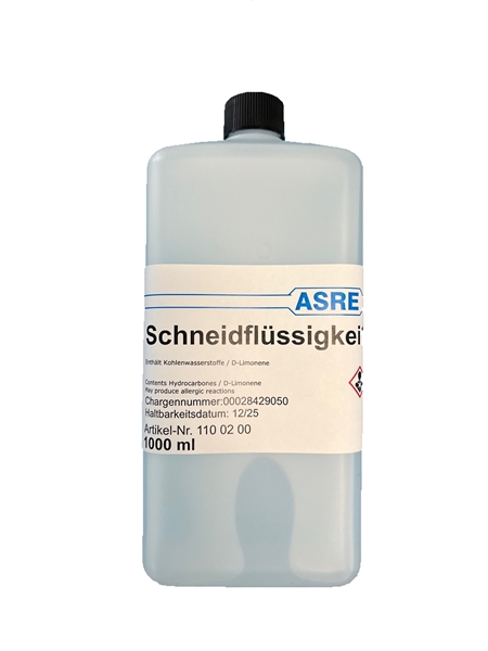 Schneidfl�ssigkeit in Flaschen � 1 Liter