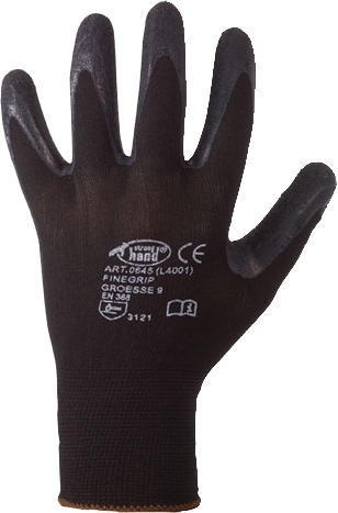 Glastragehandschuh Finegrip