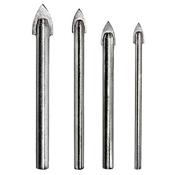 Hartmetall - Glasbohrer 5 mm zweischneidig