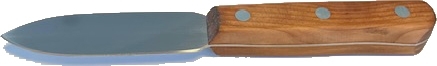 Kittmesser mit ca. 95 mm langer und 26 mm breite