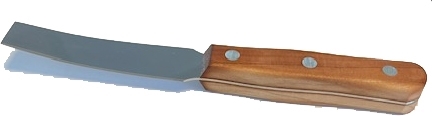 Wasserschenkel-Kittmesser mit stumpfer, gebogene