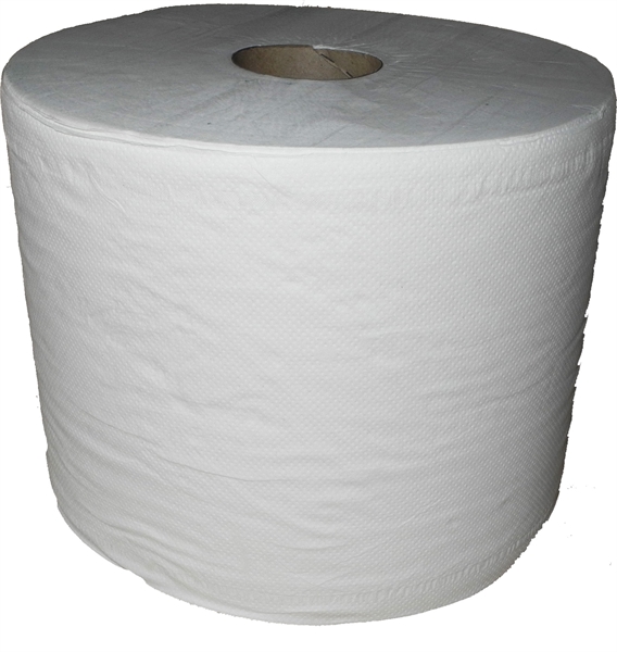 Putzpapierrollen 4-lagig wei�, 1000 T�cher