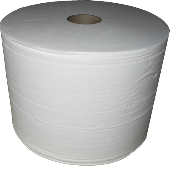 Putzpapierrollen 2-lagig wei�, 500 T�cher