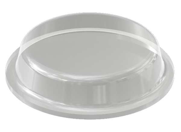 Glasplattenauflagen 3,5x12,7 mm �, glasklar