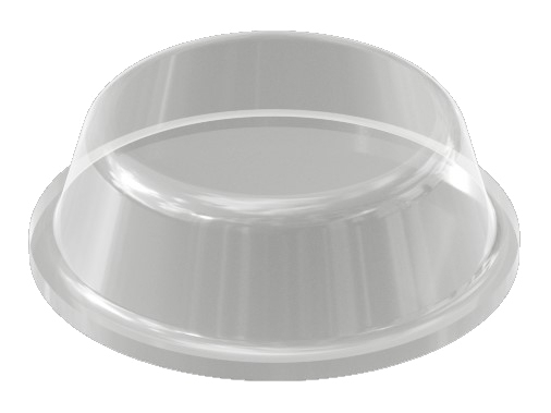 Glasplattenauflagen 4,5 x 14,0 mm �, glasklar