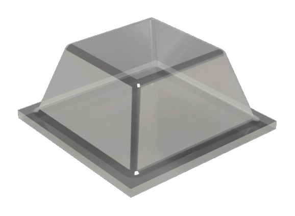 Glasplattenauflagen 5,7 x 12,6 mm, eckig
