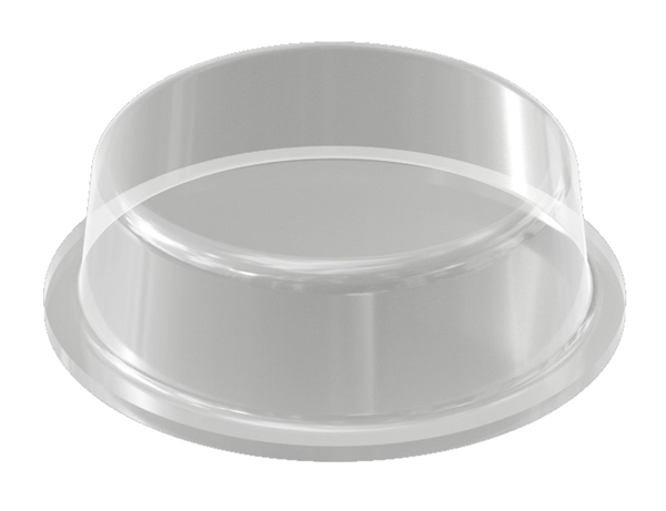 Glasplattenauflagen 6,2 x 20 mm �, glasklar 1 Pl