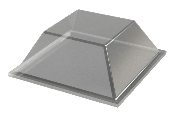 Glasplattenauflagen 7,5 x 20,5 mm, eckig