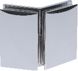Beschlag C, 90 x 52 mm, Glas/Glas