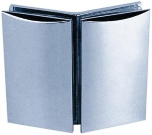 Beschlag C, 90 x 52 mm, Glas/Glas