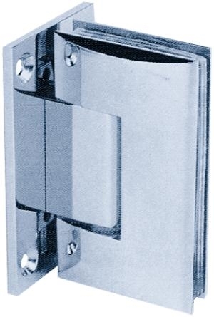Scharnier C, 90 x 52 mm, Glas/Wand 90� T