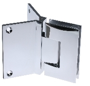 Scharnier C, 90 x 52 mm, Glas/Wand 90� T