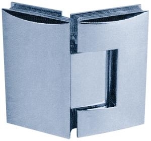 Scharnier C, 90 x 52 mm, Glas/Glas 90�