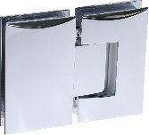 Scharnier C, 90 x 52 mm, Glas/Glas 90�
