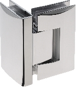 Scharnier C, 90 x 52 mm, Glas/Glas 90�