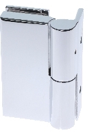 Scharnier C, 90 x 52 mm, Glas/Wand 90�, rechts, ve
