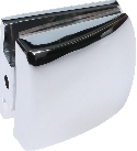 Beschlag D, 50 x 45 mm, Glas/Wand 90� ohne Winkel,