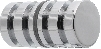 Glast�rkn�pfe 30/30 mm, beidseitig, Edelstahl