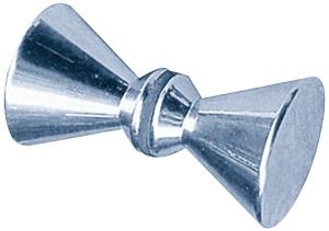 Glast�rkn�pfe 32/30 mm, beidseitig
