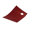 Handgummi, ca. 130 x 170mm, 2,0 mm stark, mit Daum