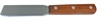Kittmesser mit 110 mm langer und 26 mm breiter,