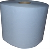 Putzpapierrollen 2-lagig blau, 500 T�cher
