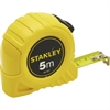 Rollbandma� Stanley 5 m, gelbes Kunststoff