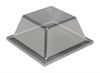 Glasplattenauflagen 5,7 x 12,6 mm, eckig