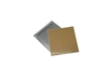 Haftbleche 70 x 70 x 1mm, mit Kieme, selbstkleben