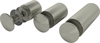 Edelstahlhalter, Flachkopf 10 x 10 mm