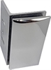 Beschlag 90 x 52 mm, Glas/Wand, gew�lbt