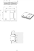 Scharnier C, 90 x 52 mm, Glas/Glas 90�