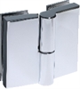 Scharnier C, 90 x 52 mm, Glas/Glas 180�, steigend