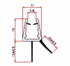 Wasserabweisprofil f�r 6-8 mm