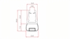 Magnetprofil 180� f�r 6-8 mm, L�nge 201