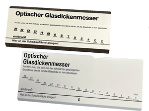 Optischer Glasdickenmesser