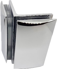 Beschlag C, 90 x 52 mm, Glas/Glas gew�lbt