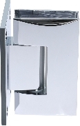 Scharnier 90 x 52 mm, T�re/Wand gew�lbt