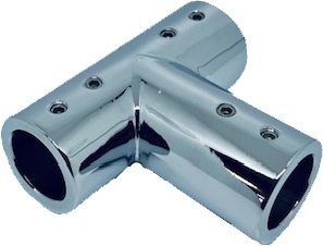 T-St�ck verchromt f�r 19mm