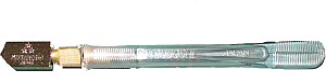 Ölglasschneider Mitsuboshi M17, breiter Kopf, Typ P für 2 - 8 mm Glasdicke, 138° 