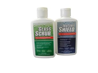 Invisible Shield Set 3-teilig: 1 x Invisible Shield 100 ml,  UN-Nr. UN 1170 Gefahrenklasse:  3 Verpackungsgruppe: III Verpackungscodierung: Flasche begrenzte Mengen LQ 1 x Reinigungspaste 100 ml, 1 x Microfaserpad 