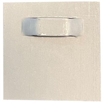 Eye plate, 45 x 45 x 1mm 