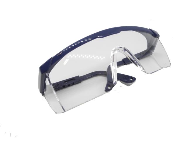 Schutzbrille mit integriertem Seitenschutz 