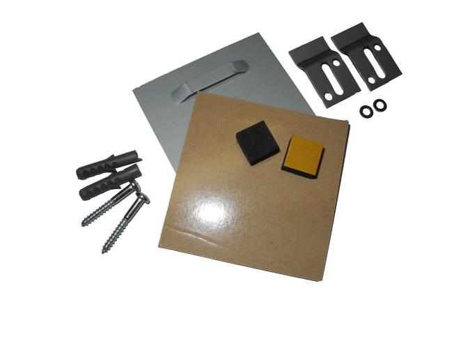 Mirror mounting set L 08 for 0,8 sqm 