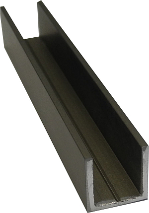 U-Profil 20x20x20x2 mm, Edelstahleffekt (Alinox). Längen á 5m U-Profil 20x20x20x2 mm, Edelstahleffekt (Alinox). Längen á 5m