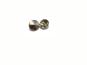 6300012 - Mirror screw caps, 12 mm, nickel-plated brass