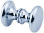6843060 - Glassdoorknobs both sides, 32/26 mm, chrome plated