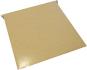 6210121 - mirror plates, 100 x 100 mm, edge turned under, self adhesive