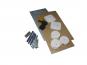 6220216 - Mirror mounting set EM 16 'professional'. Including excenter discs and magnets.