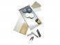 6230416 - Mirror mounting set EM 16 G 'professional'.Including metal plates, edge turned down, excenter discs and magnets.